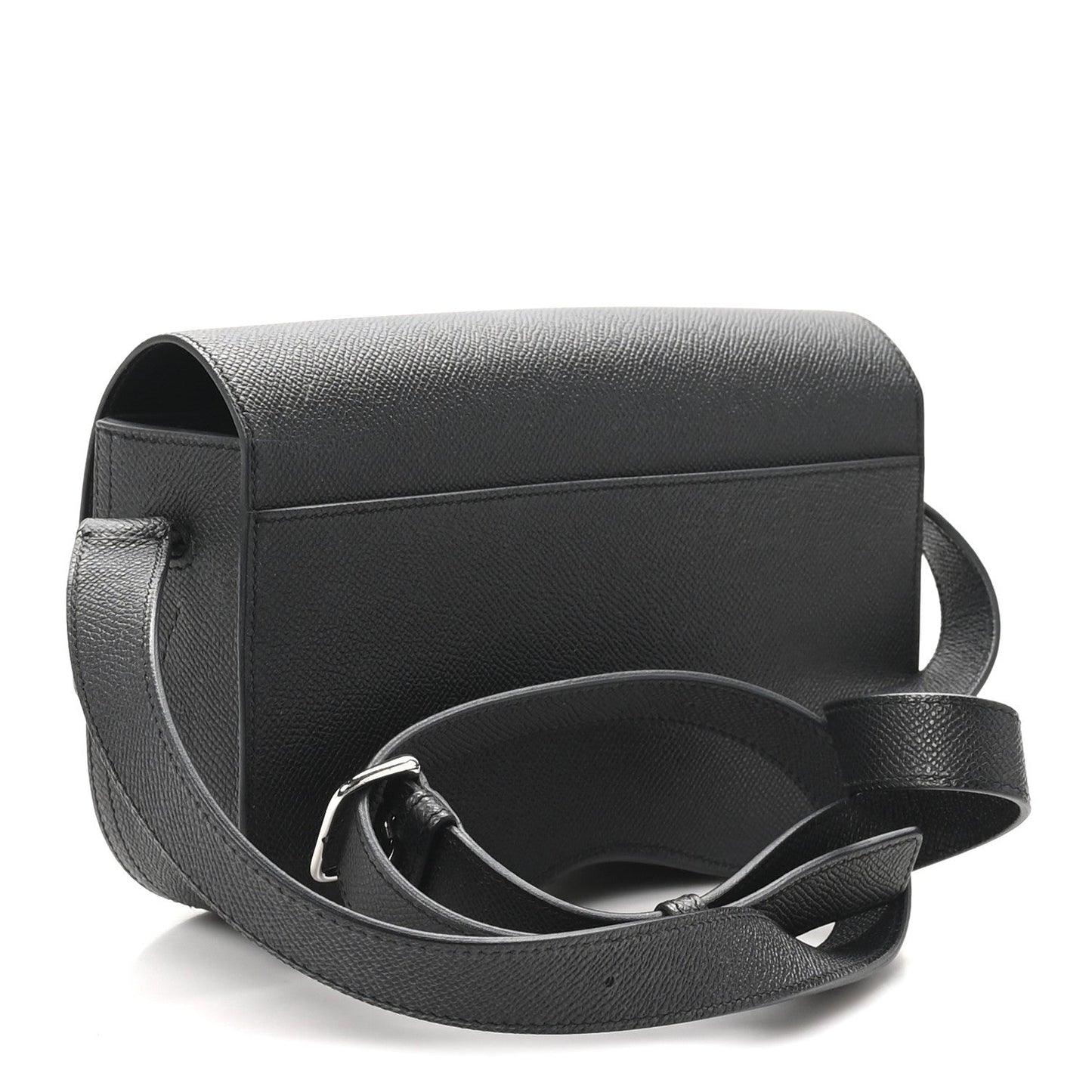 Hermes Epsom Della Cavalleria Elan Handbag Black Travel Bag