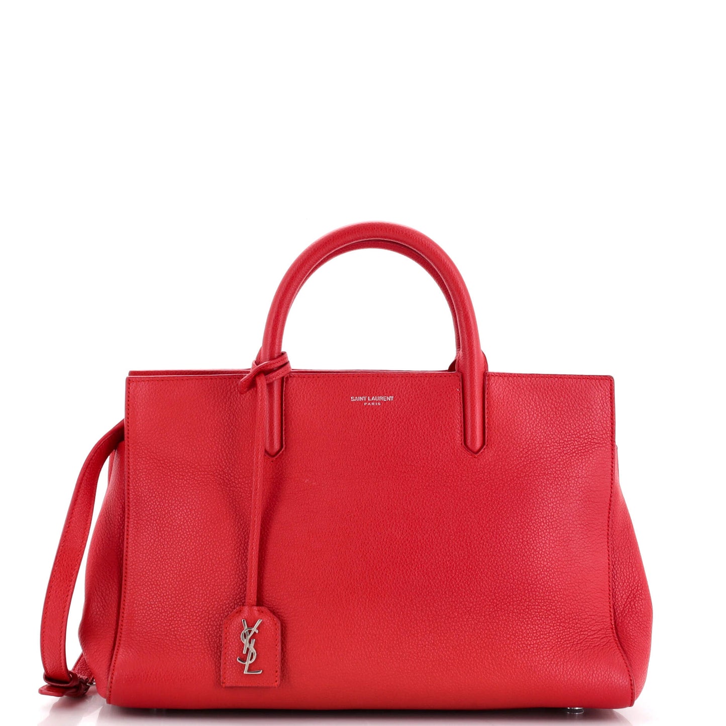 YSL Saint Laurent Luxury Trending Rive Gauche Cabas Handbag Leather Small Travel Bag