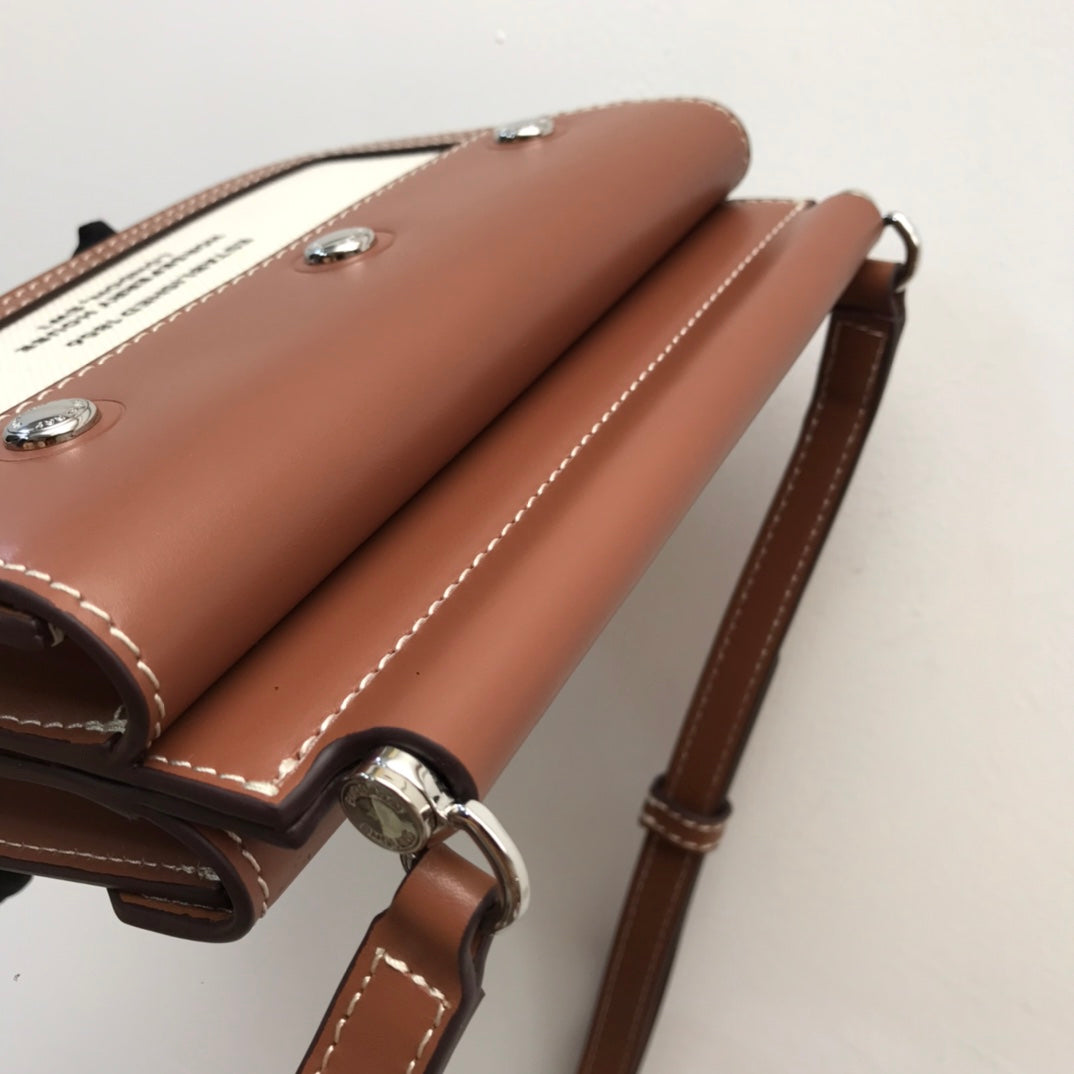 Top Quality Horseferry Print Title Bag With Brown Mini Travel Bag 80146111 4540