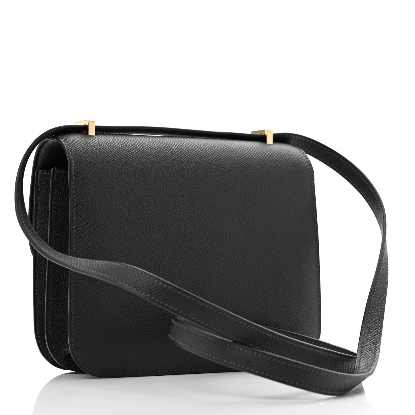 Hermes Epsom Constance Vert Fonce Handbag Travel Bag