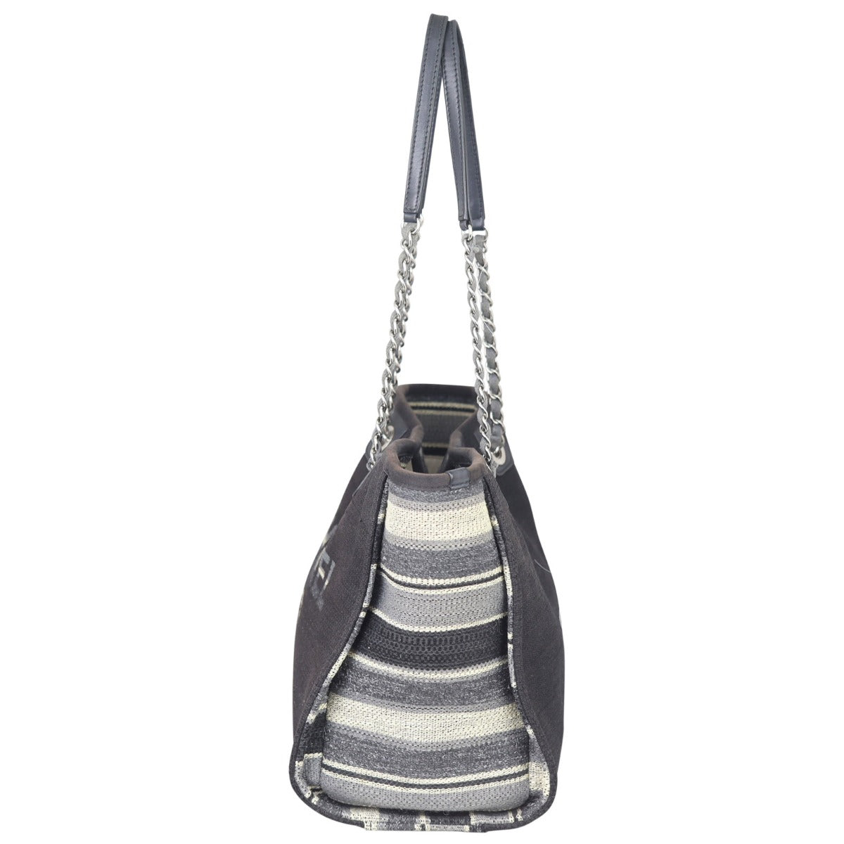 Chanel Deauville Tote Black Small Tote Bag