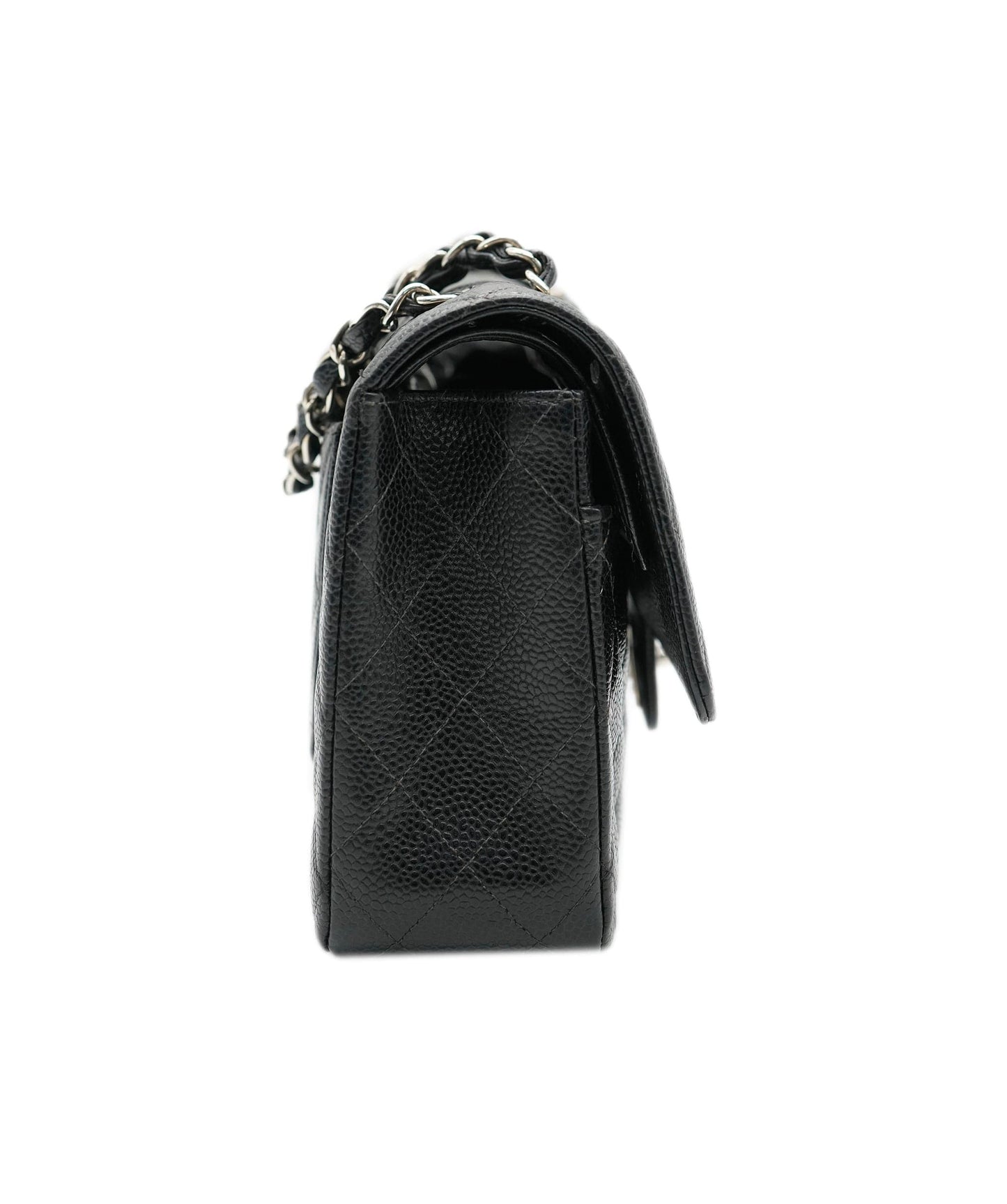 Chanel Black Caviar Flap Bag SHW Series 6 ASL10200