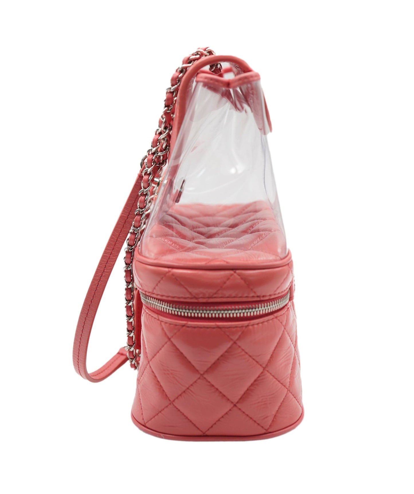 Chanel pink/pvc bag AVC1229