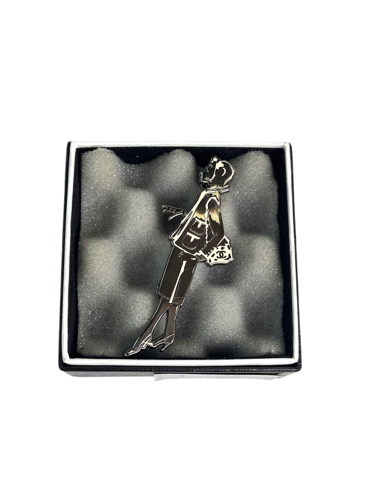 Chanel Silver Brooch