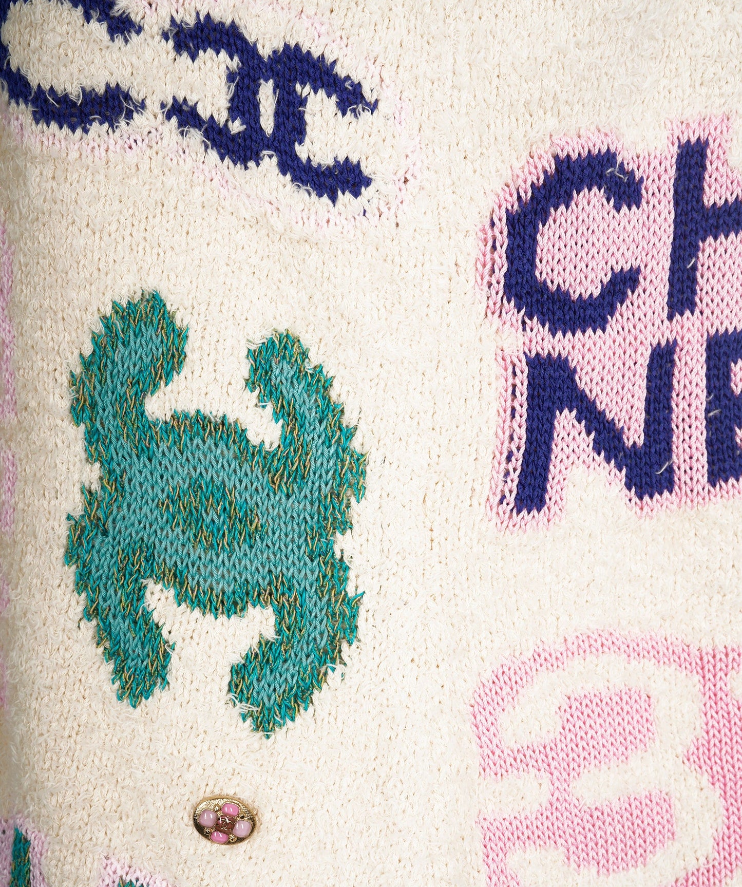 chanel dress ss23 logo FR38 ASL8438