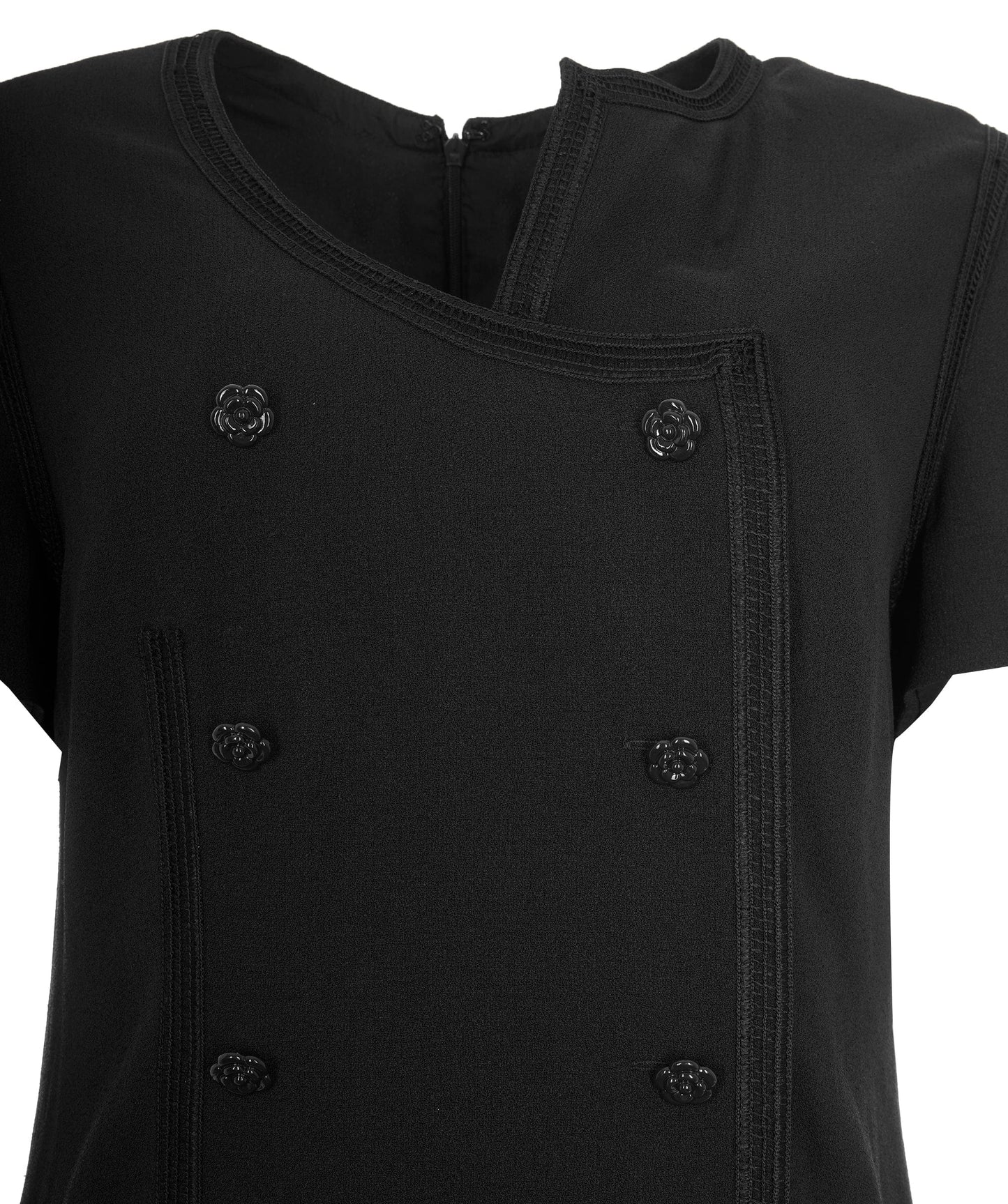 Chanel silk fitted dress size EU44 - AWL3201