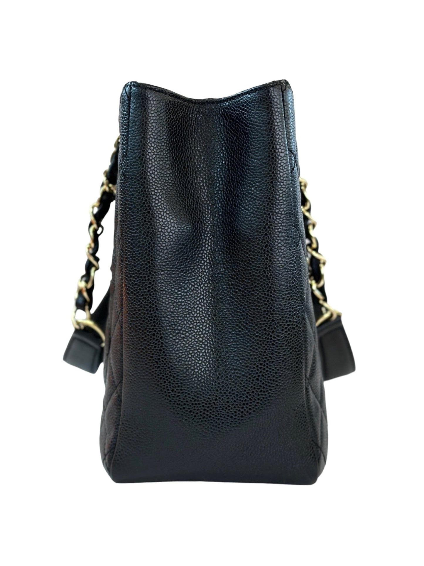 Chanel Black Caviar GST with GHW