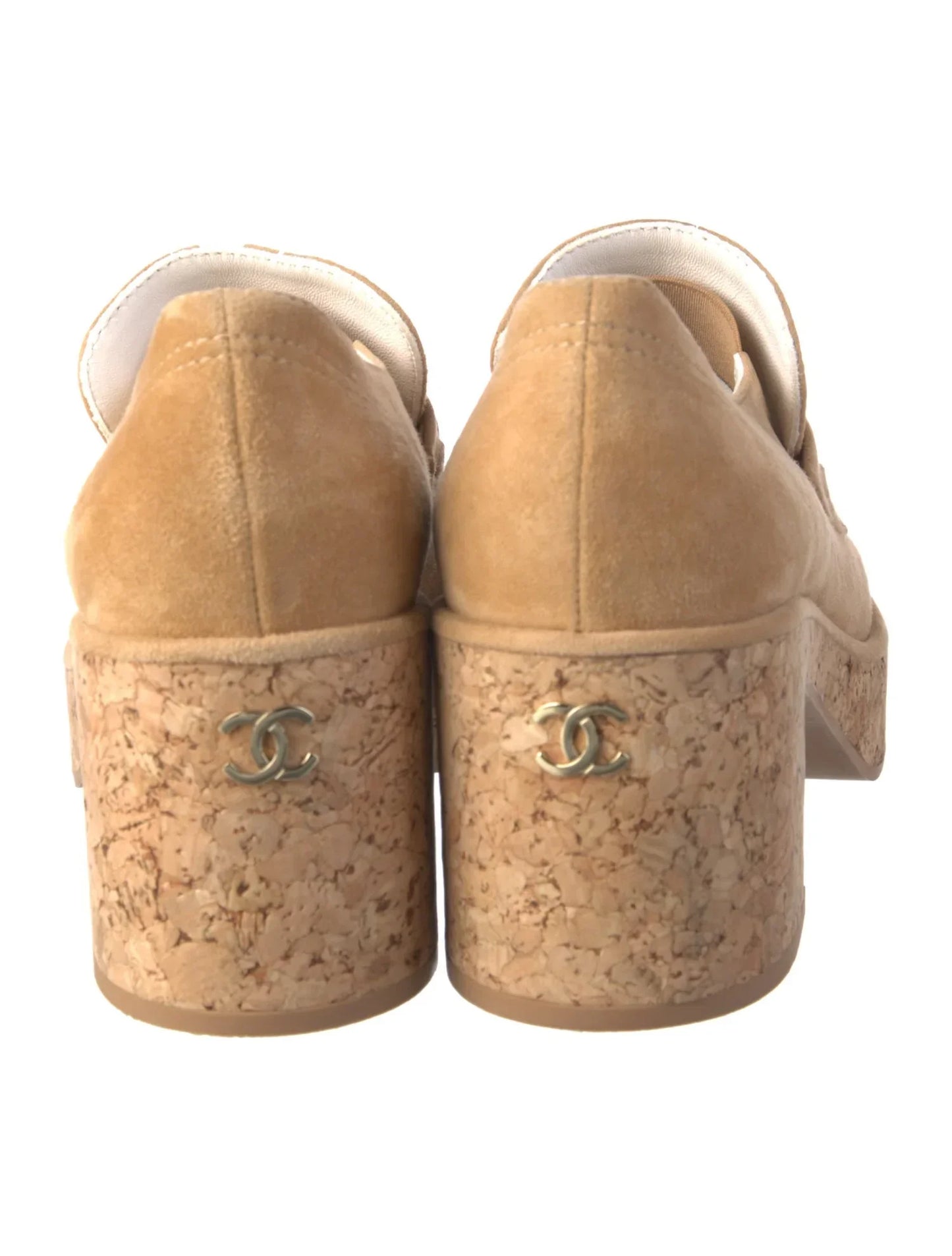 Chanel Interlocking Cc Logo Pumps Women Shoes