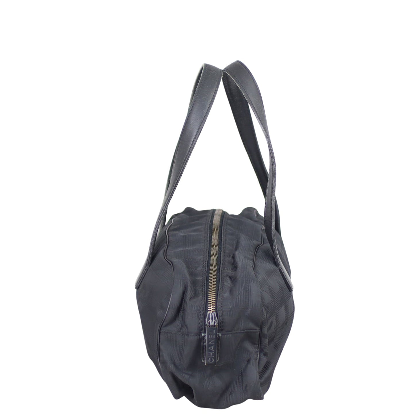 Chanel CC Travel Line Tote Nylon Tote Bag