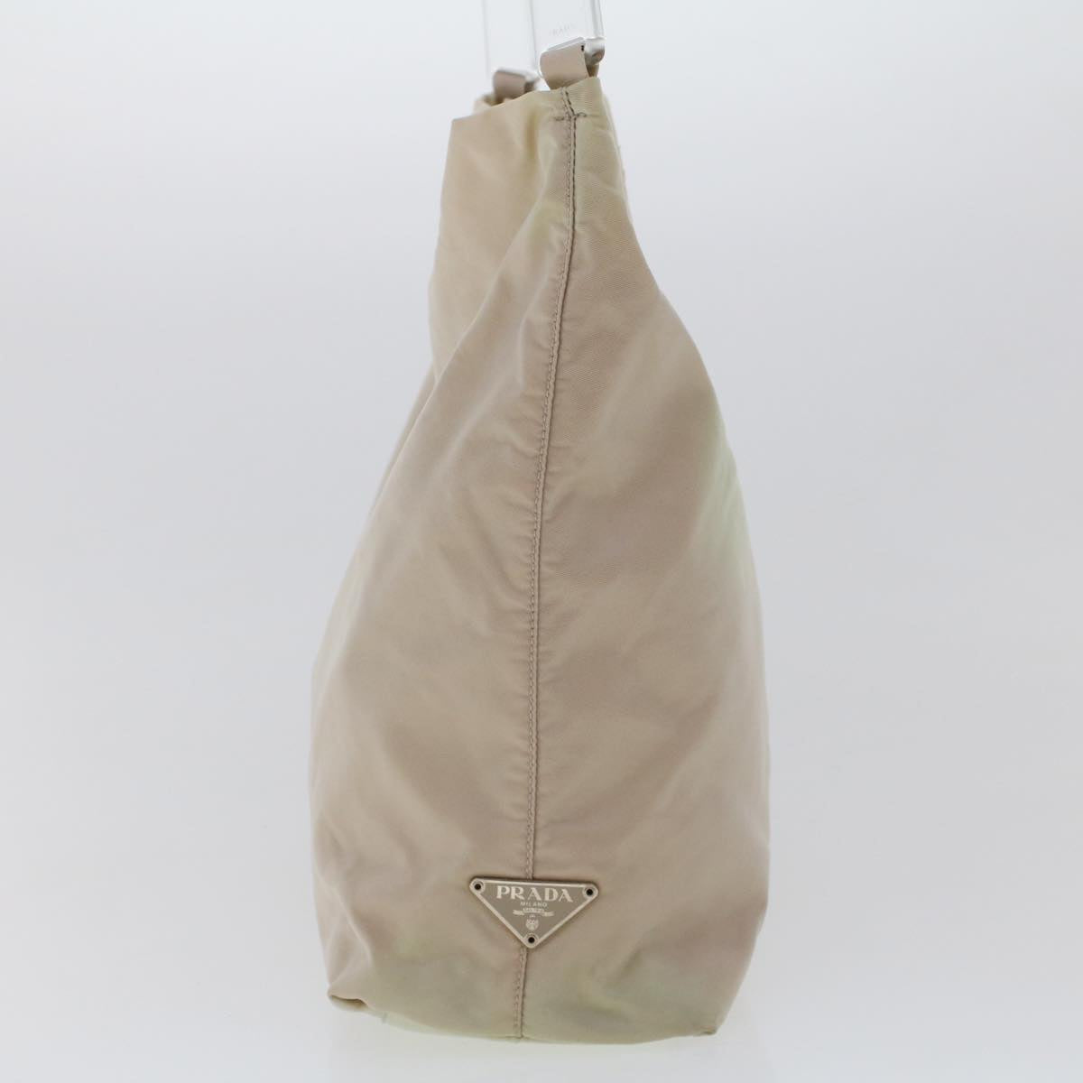 Prada Shoulder Bag Nylon Beige Nylon Beige Cl652