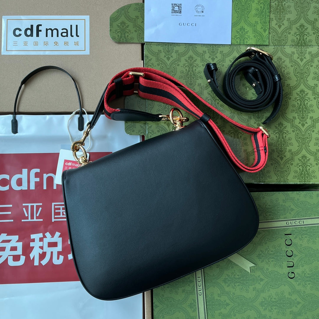 gg Blondie , ’s 11in Black Mini Bag