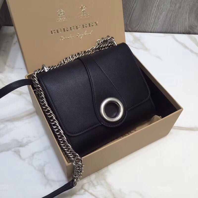 Top Quality Grommet Detail Crossbody Bag For Black