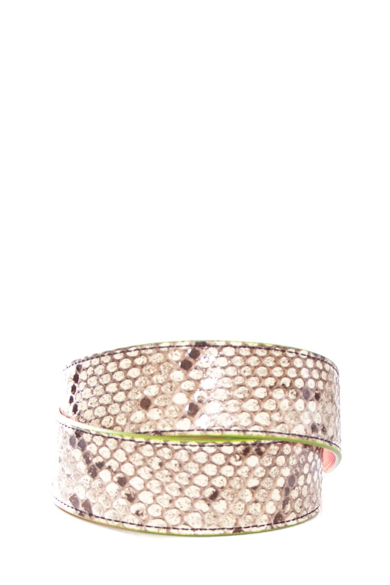 Fendi Handbag & Snake Skin Strap Red