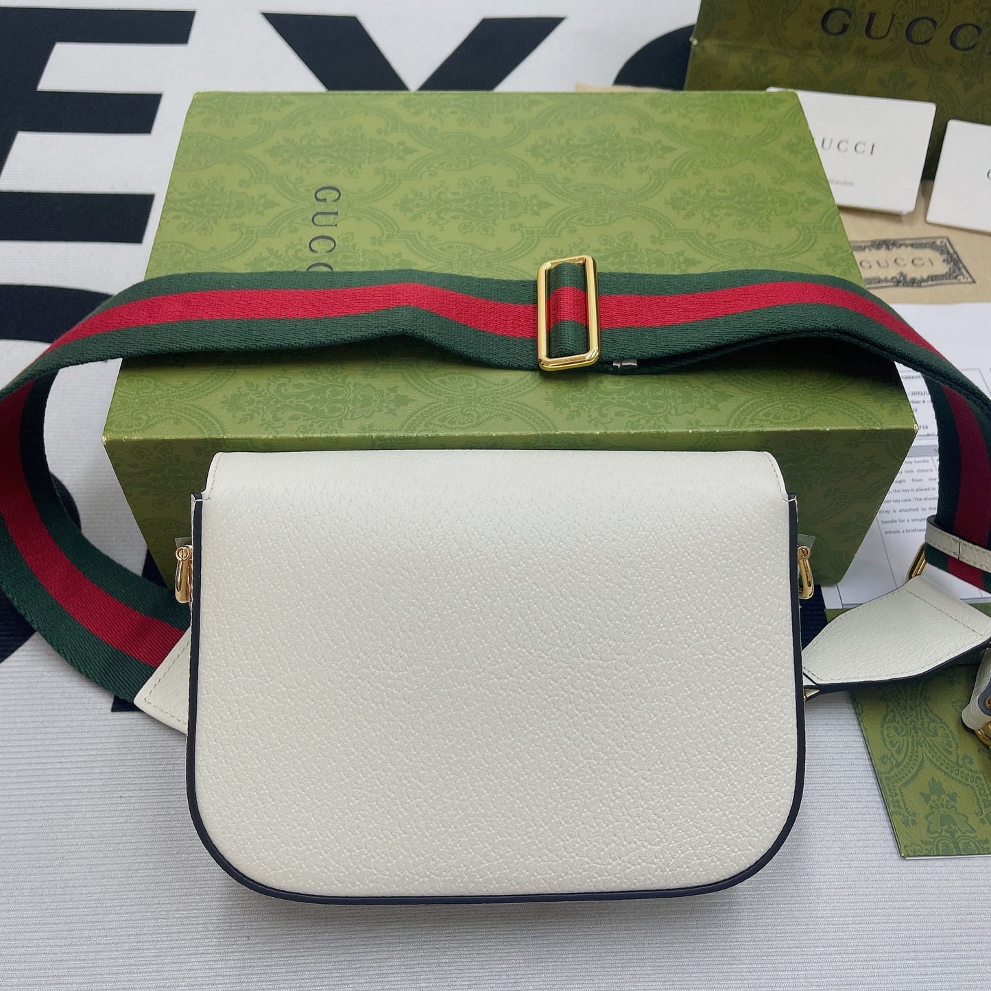 gg x Adidas Horsebit , White Mini Bag Beaunoirrbeaunoirr658574 U3Zdg