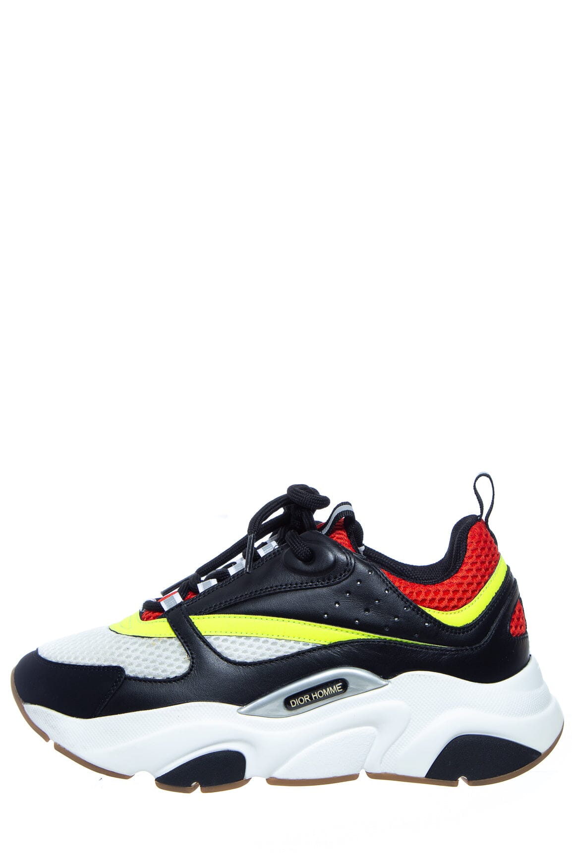 Dior Shoe Homme B22 Sneakers SZ 38 Black White Multicolor Shoes