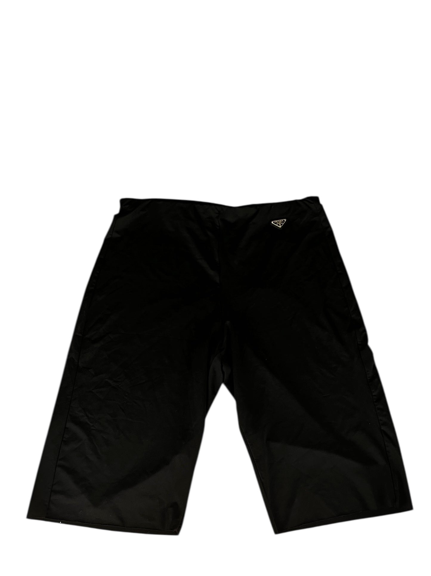 Prada Handbag Jersey Stretch Biker Short Black
