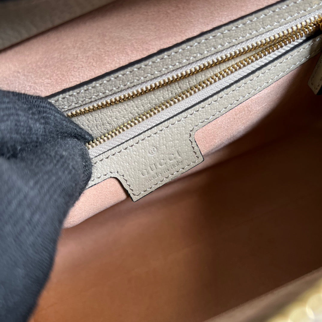 gg Ophidia Web , ’s Beige Small Tote Bag