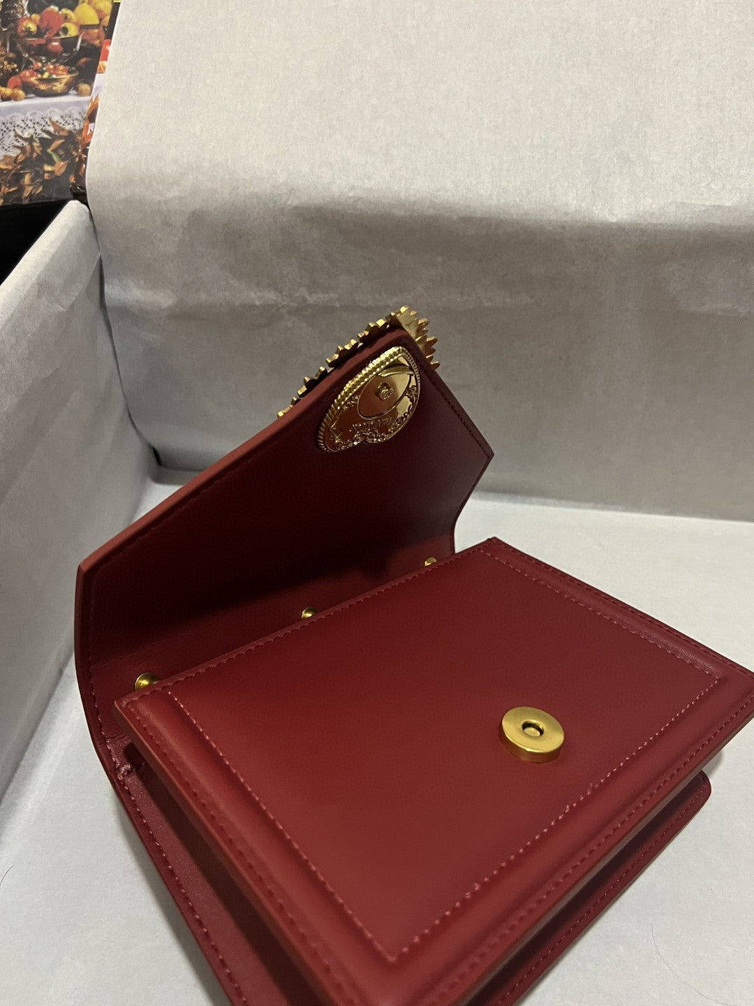 Devotion Plain Burgundy Small Travel Bag