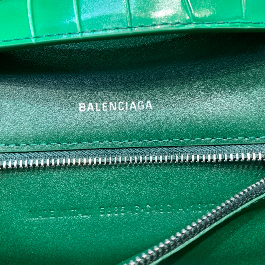 Top Quality Hourglass Handbag In For Women Green Travel Bag