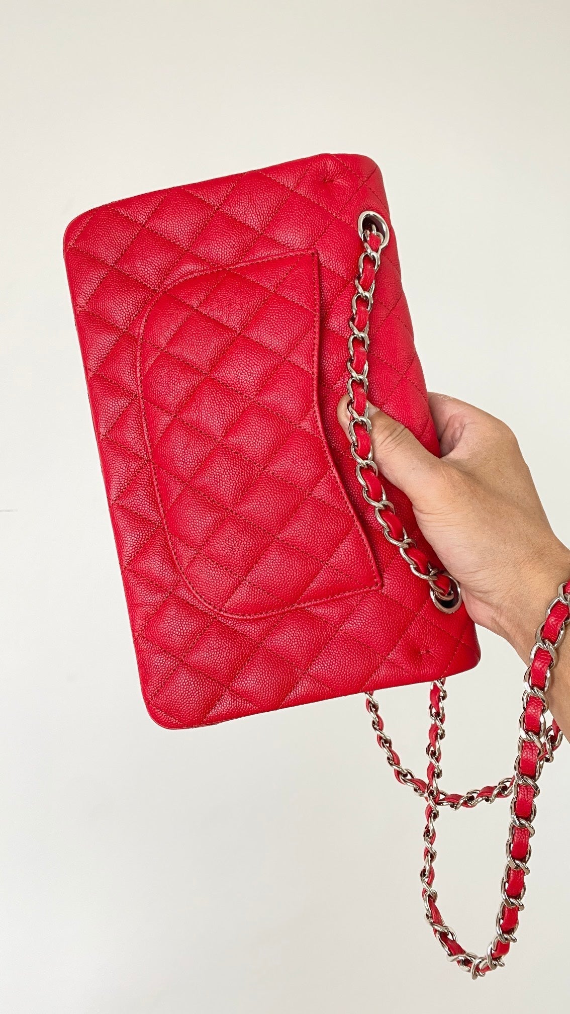 Chlsmall Classic Handbag For Women Bags Red Travel Bag