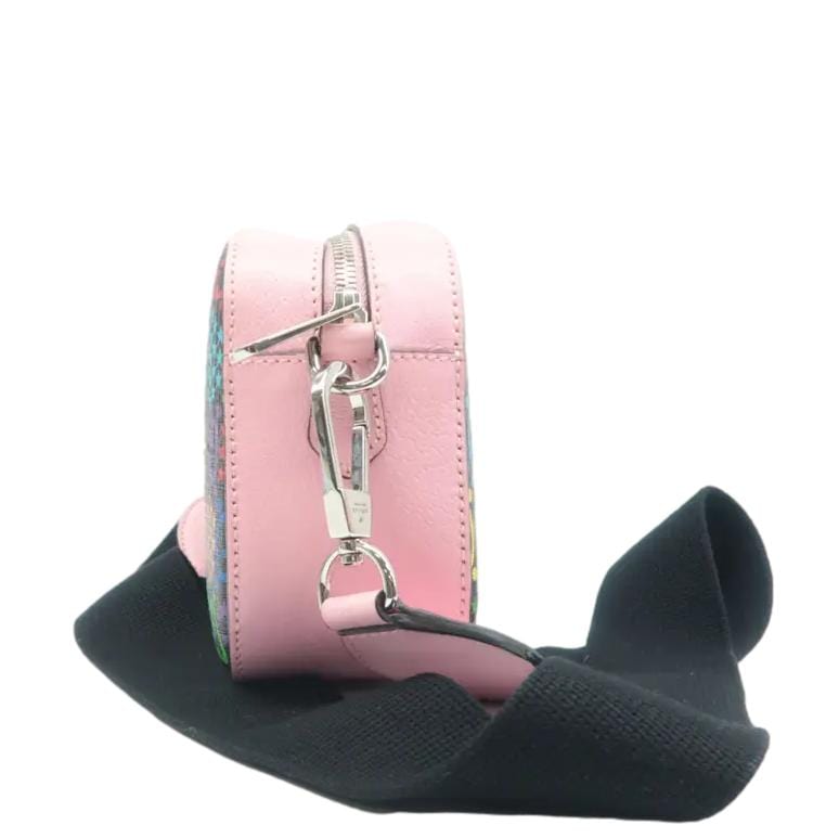 Gucci Psychedelic Supreme Shoulder Bag Canvas Black