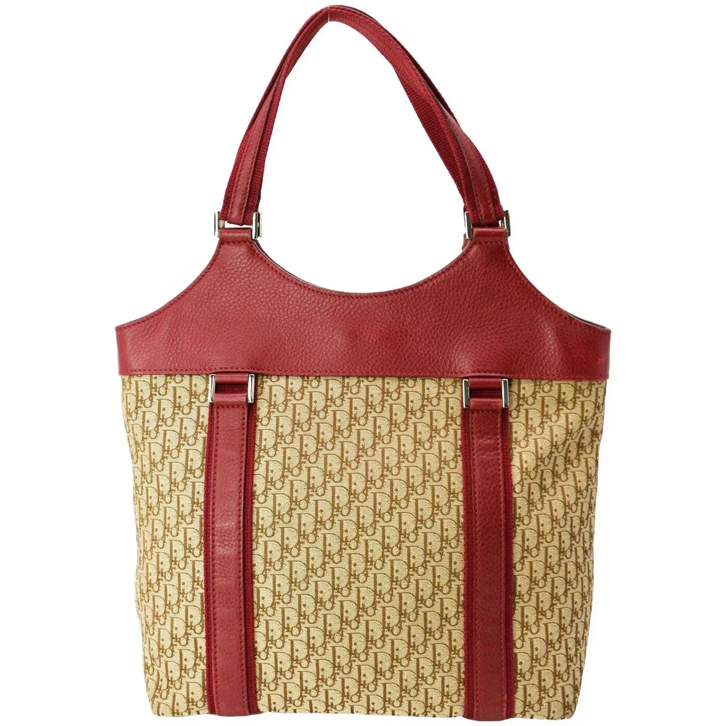 Dior Street Chic Trotter Tote Bag Canvas Monogram