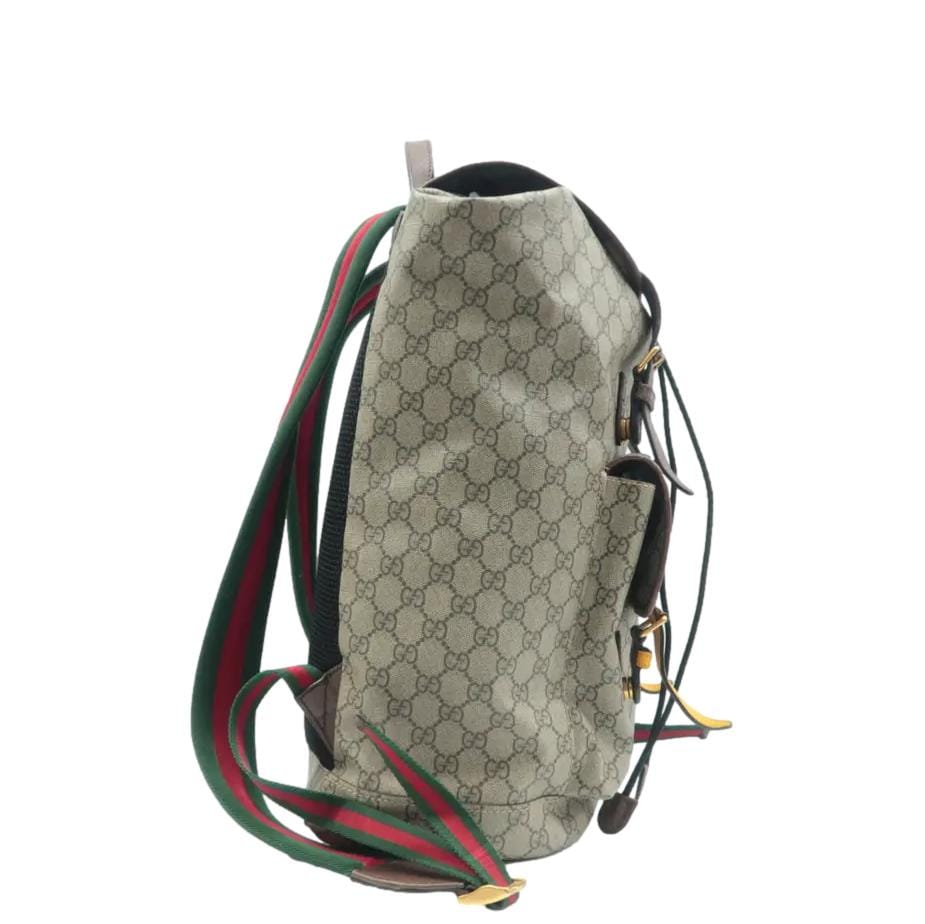 Gucci Neo Supreme Backpack Canvas Beige