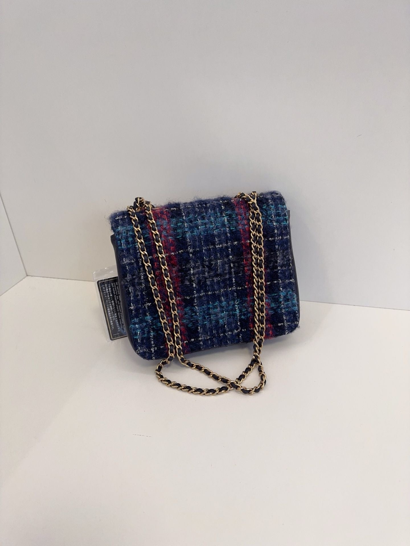 Chanel Woolen bag **cm blue