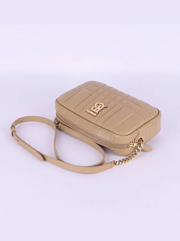 Burberry Luxury Women Lola Shoulder Bag Oat Beige Small