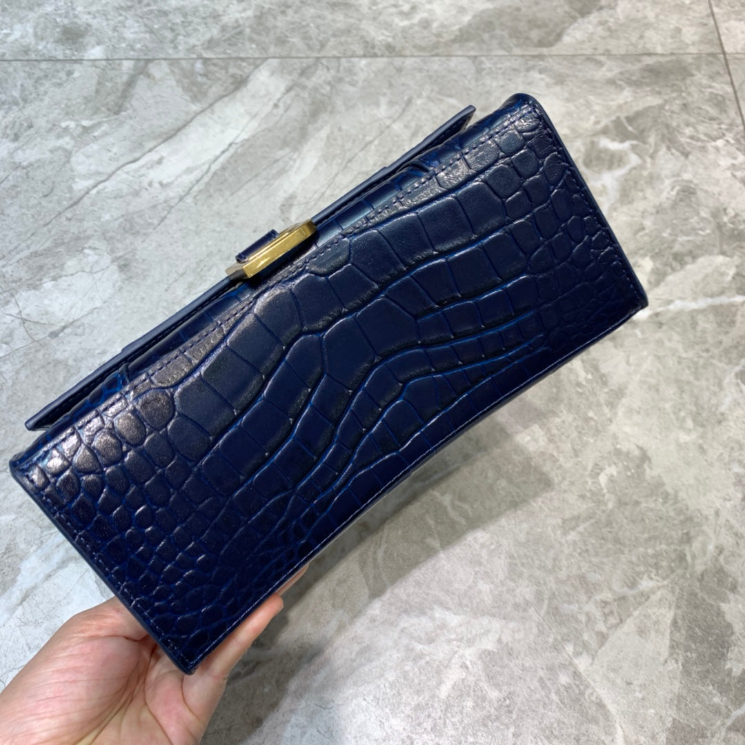 Top Quality Hourglass Handbag In Dark For Blue Small Travel Bag