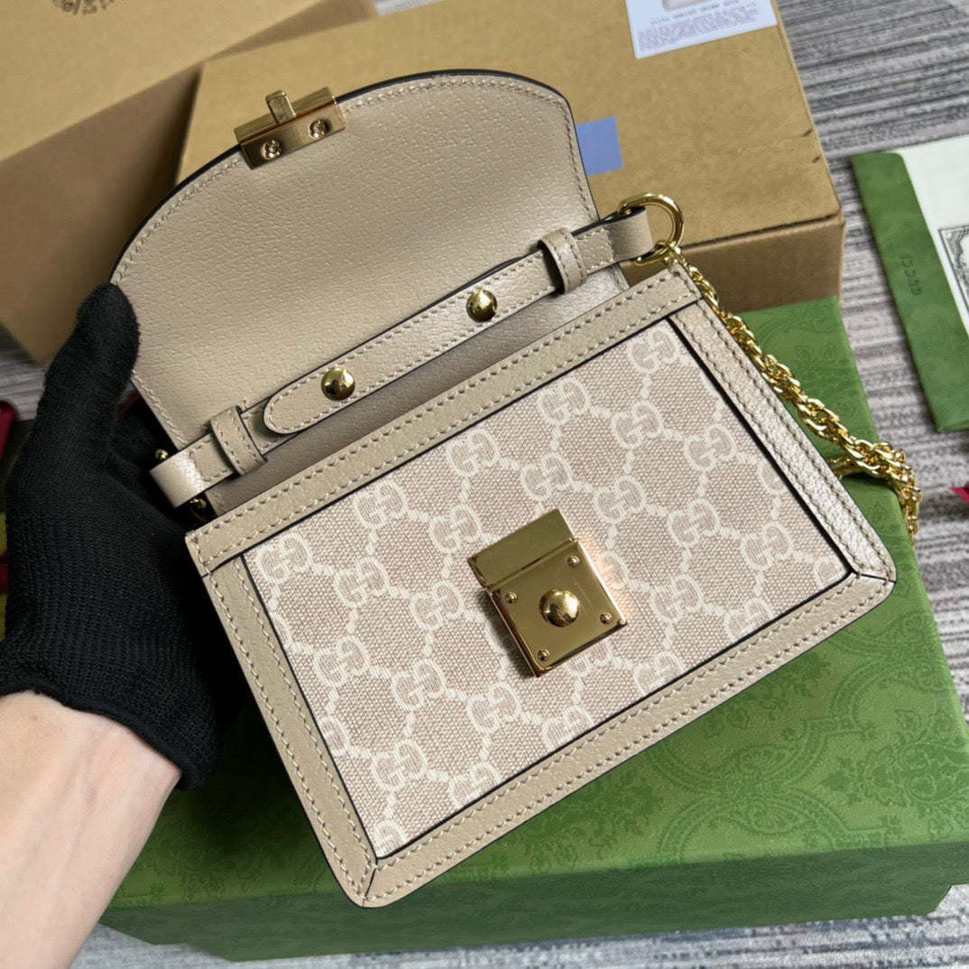 gg Ophidia gg , ’s Beige Mini Shoulder Bag Beaunoirrbeaunoirr Uulag