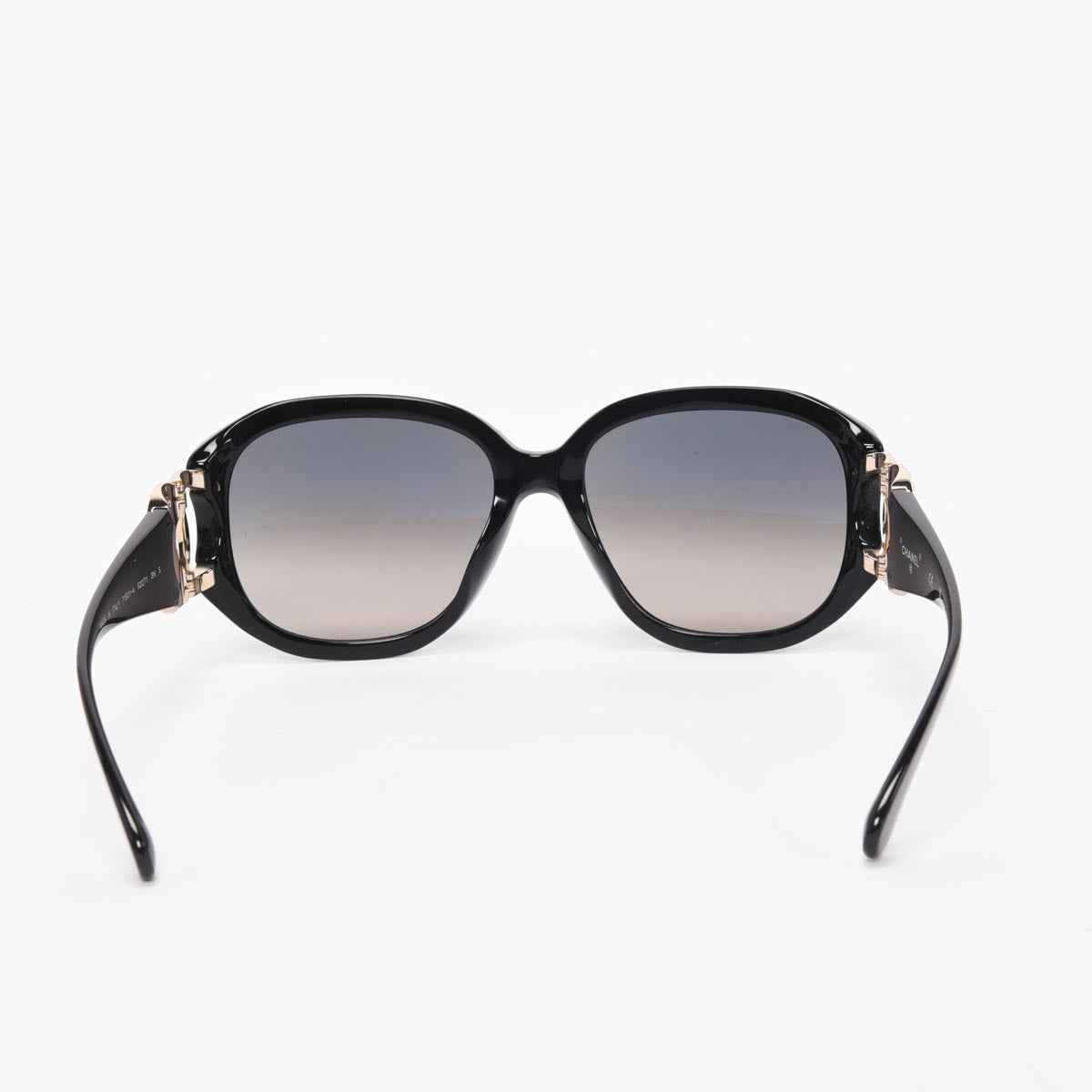 Chanel Black Pearl Cc Sunglasses Bag
