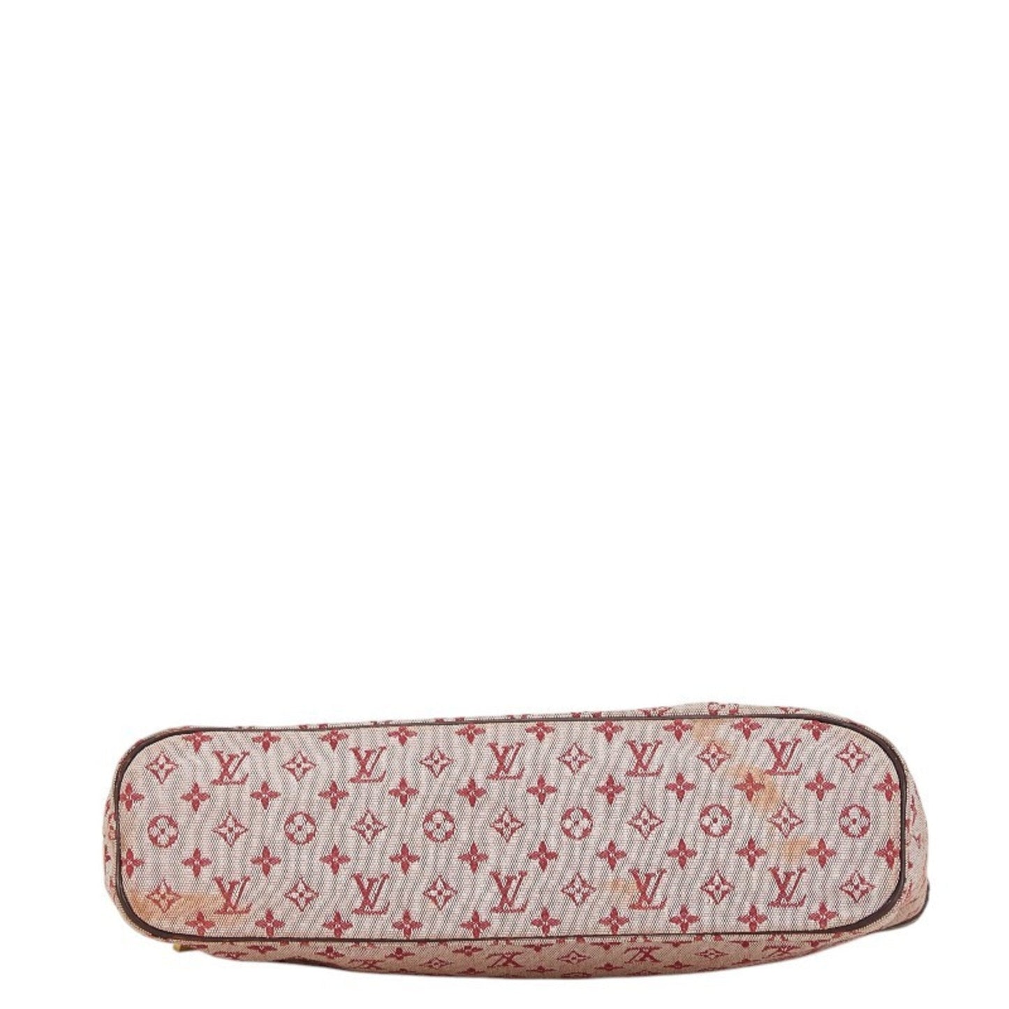 Louis Vuitton Cerise Color Canvas Leather Handbag