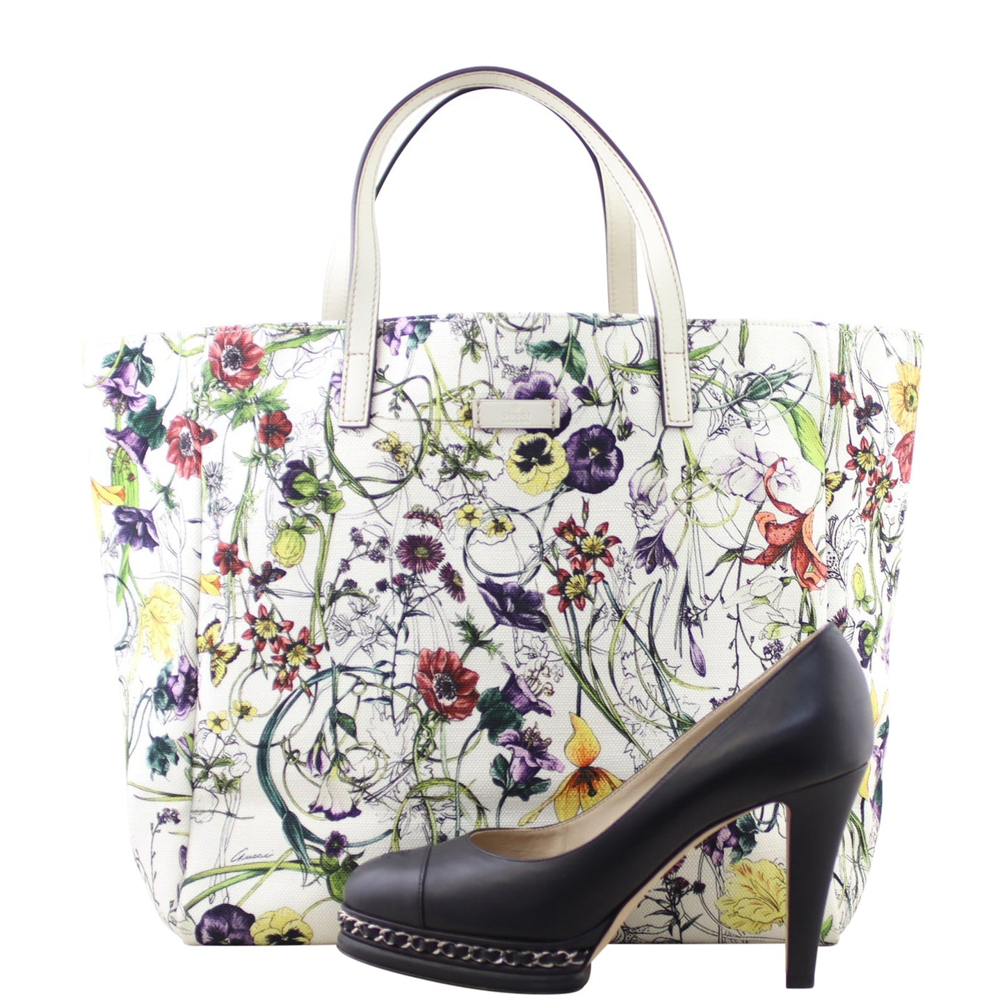 Gucci Flora Canvas Tote