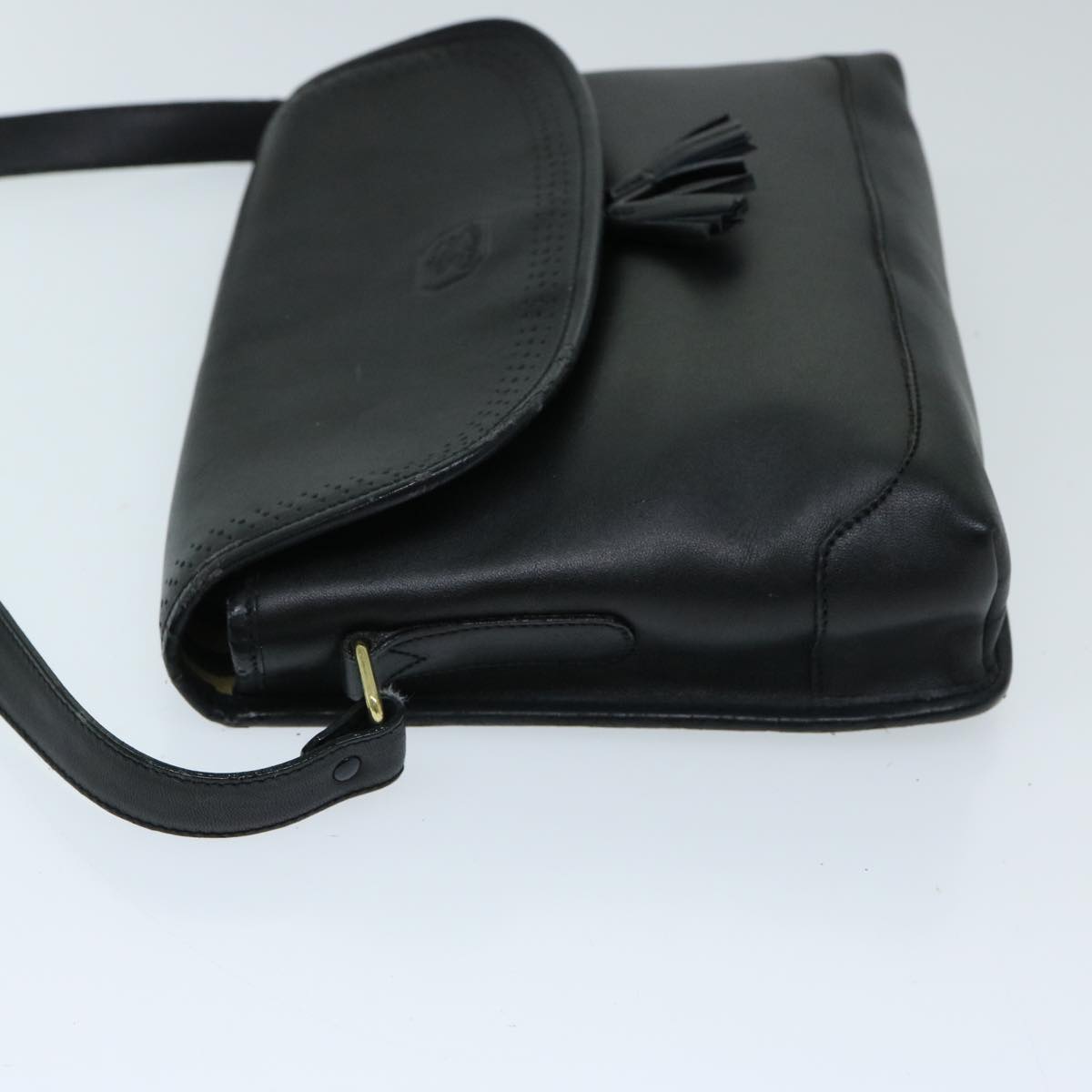 Burberry Luxury ss Shoulder Bag Auth Ep3768 Leather Black