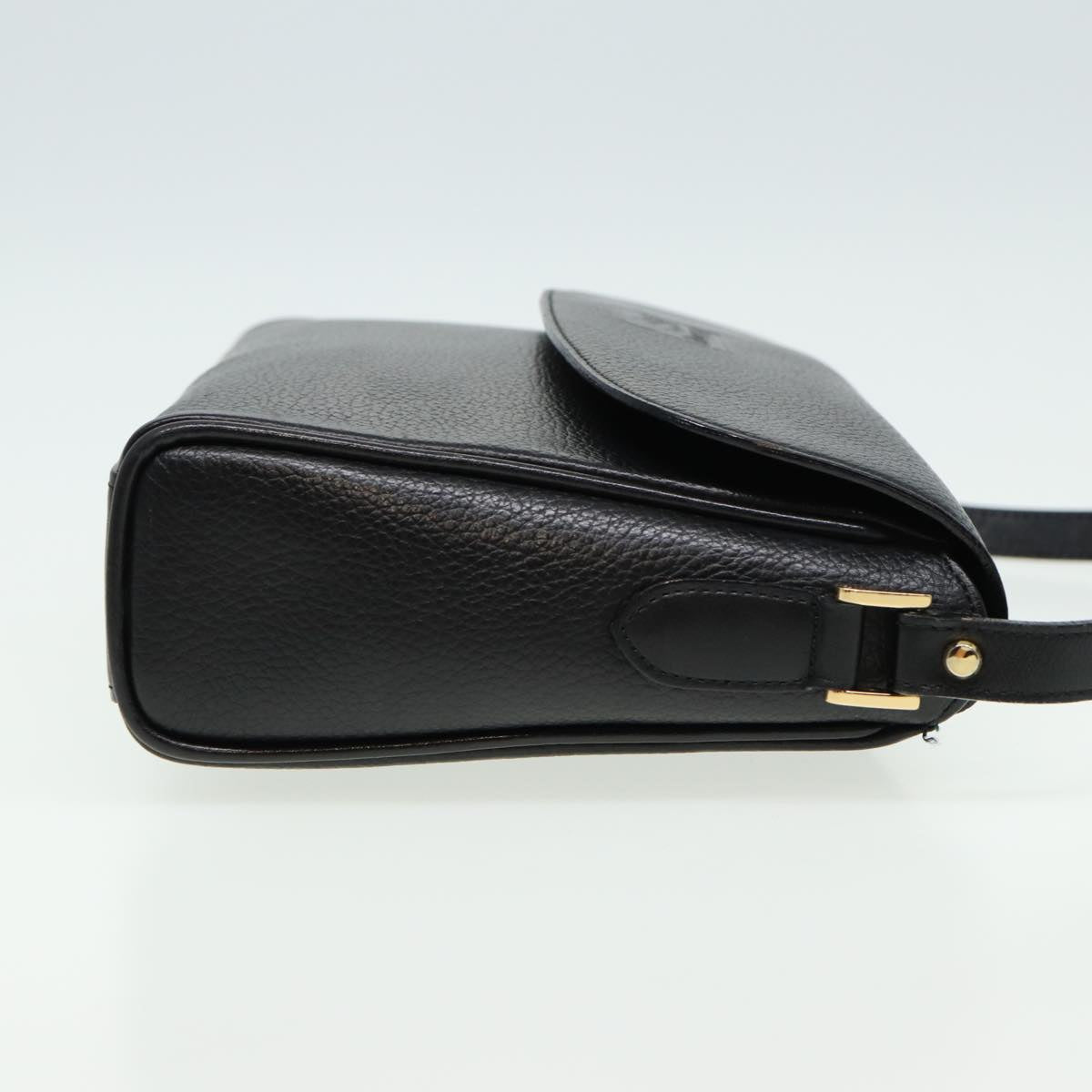 Burberry Luxury ss Shoulder Bag Auth Ep4638 Leather Black