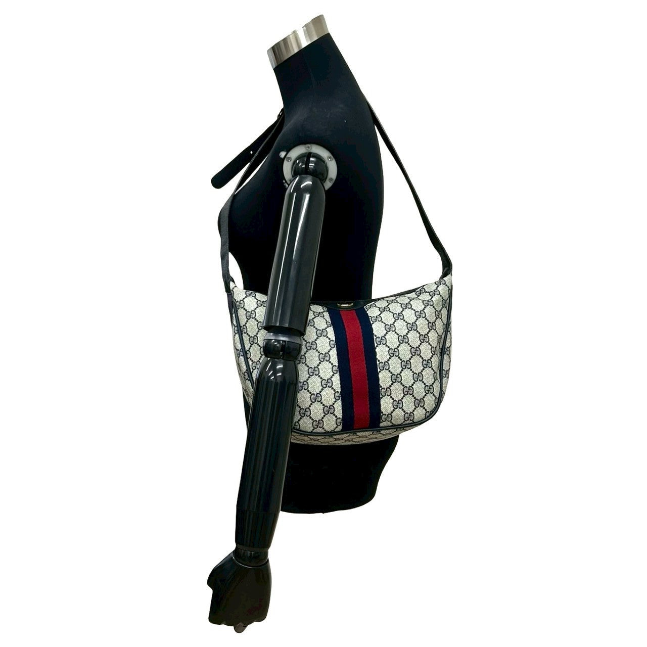 Gucci Shoulder Bag Leather Logo Bag 3