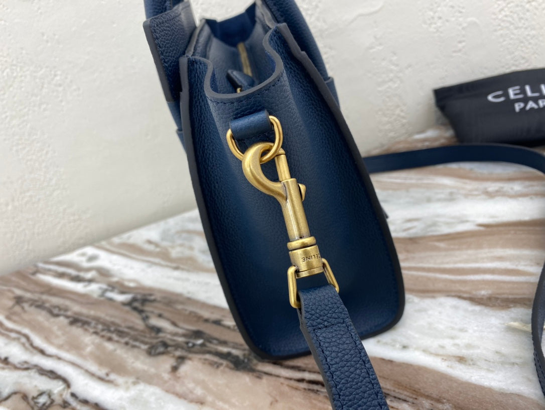 Gucci Top Quality Nano Lu age Bag In Blue Travel Bag 8In20Cm 6880