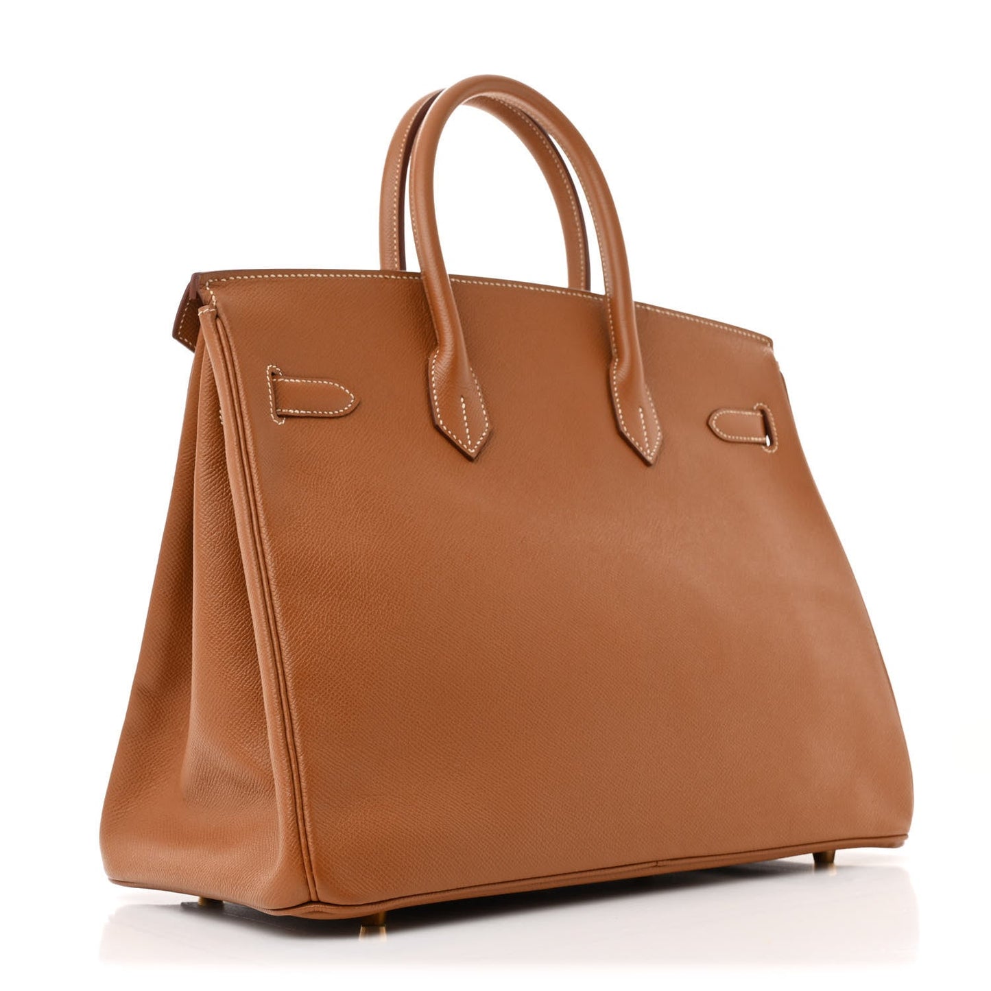 Hermes Courchevel Birkin Handbag Gold Travel Bag