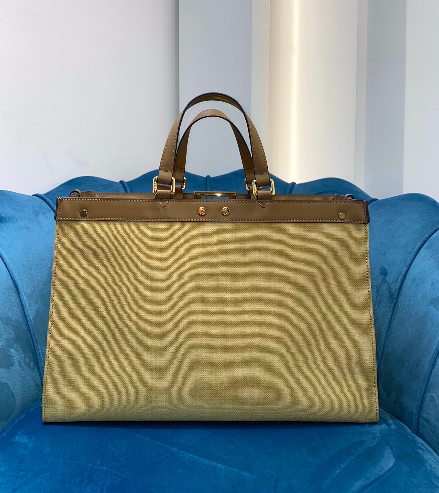 Fendi Top QualityTop Quality Peekaboo x FF Tote Bag