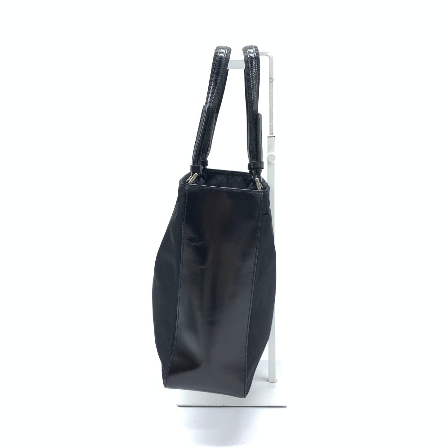 Prada Triangle Tote Bag Nylon Logo