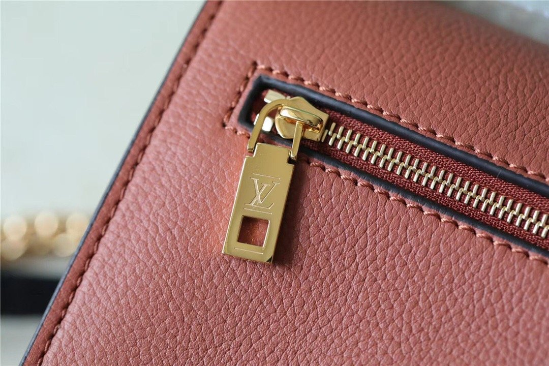 Top Quality Mylockme Bag Quartz For Women White Brown Crossbody Bag