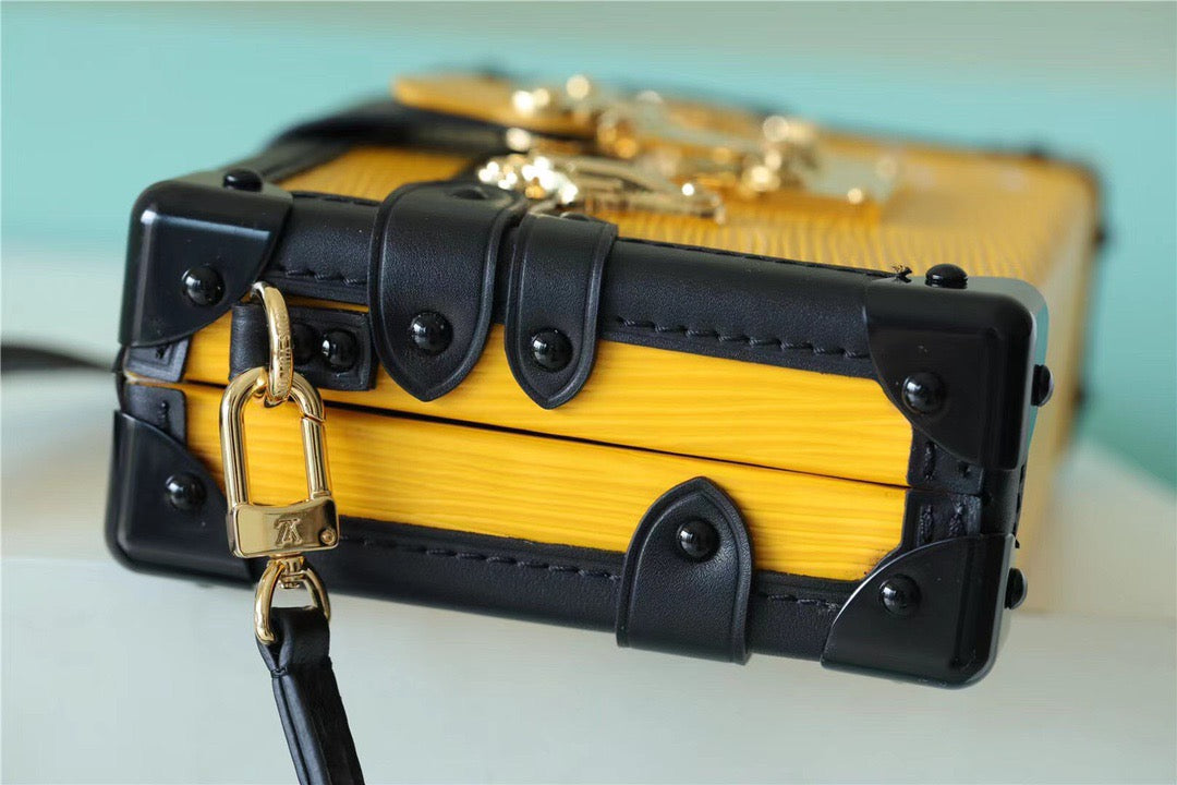 Top Quality Petite Malle Epi Yellow For Crossbody Bag
