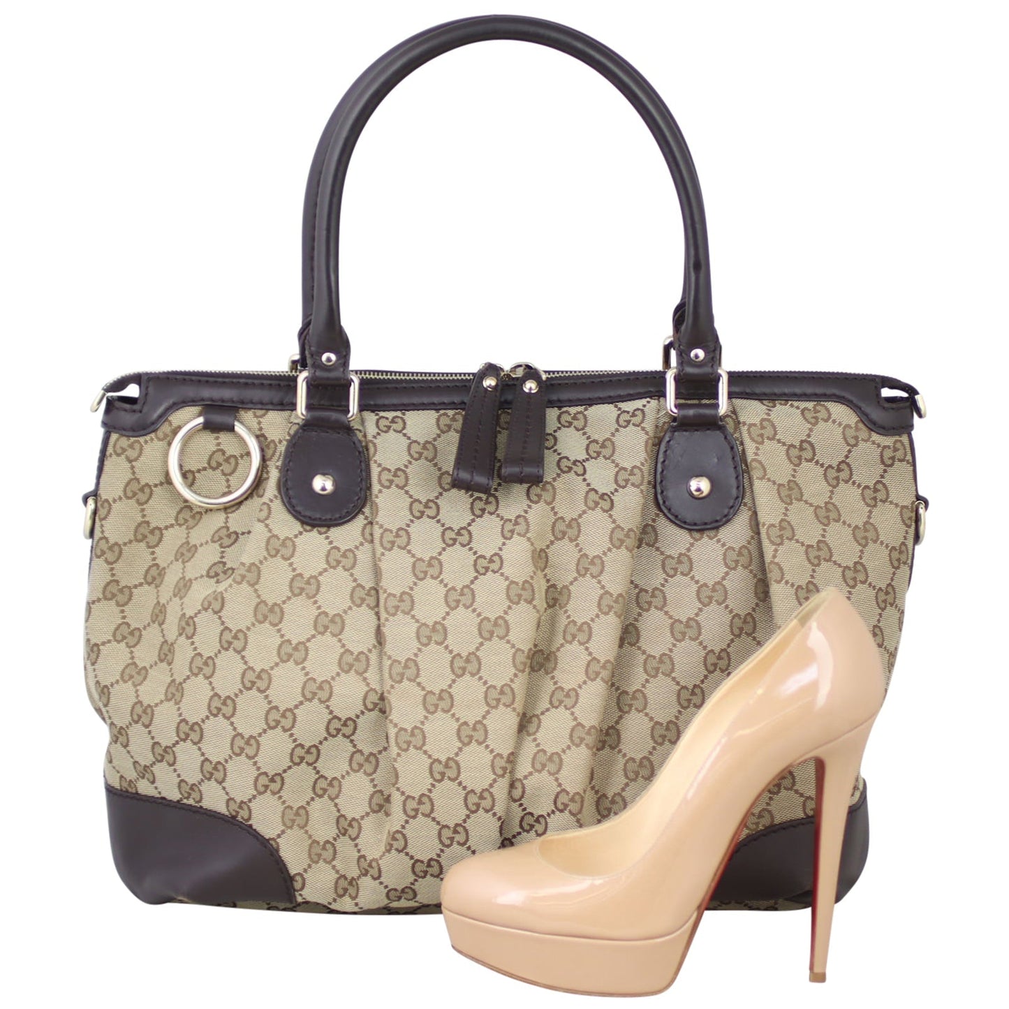 Gucci GG Canvas Sukey Tote Medium
