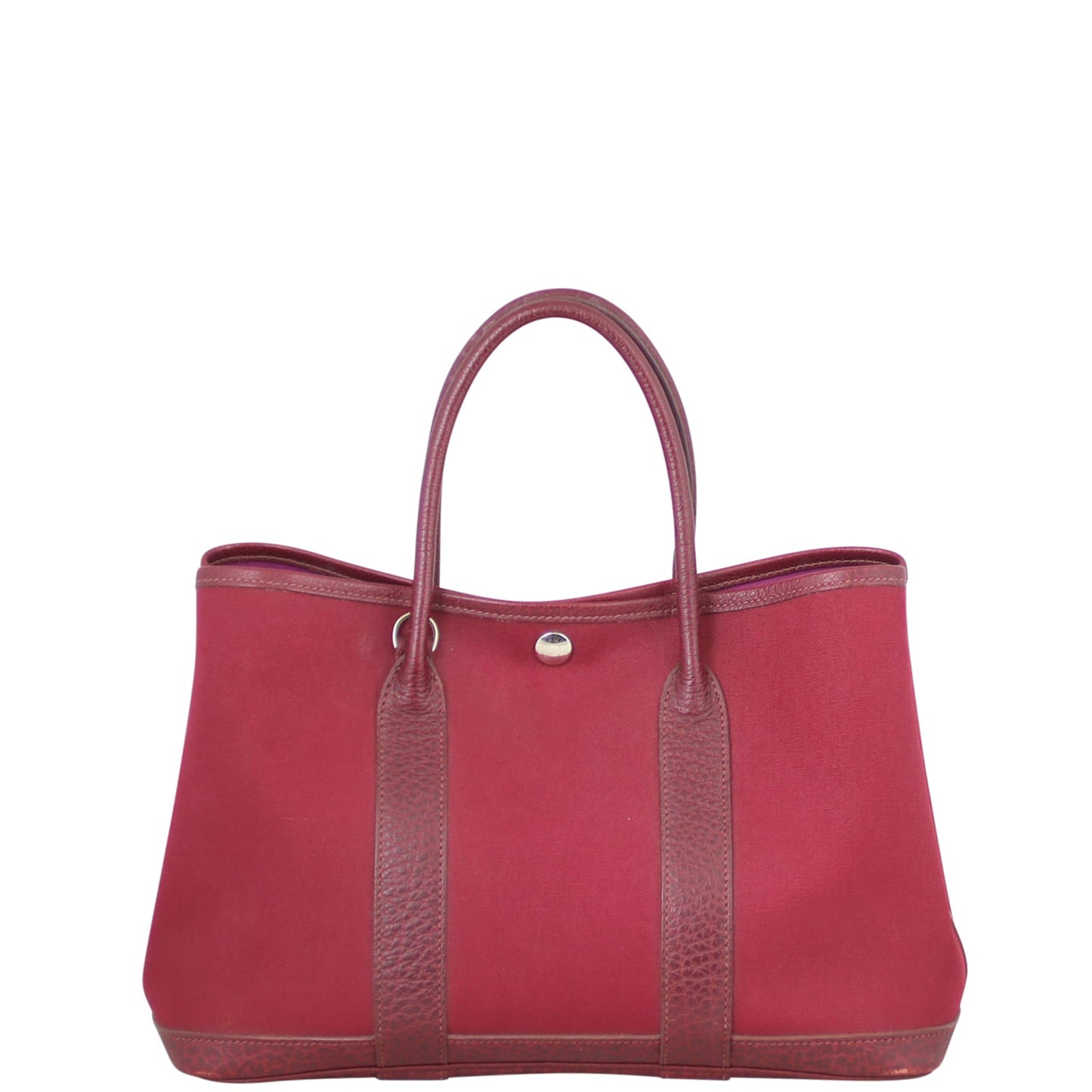 Hermes Garden Party Toile Officier Crossbody Bag Toile Officier