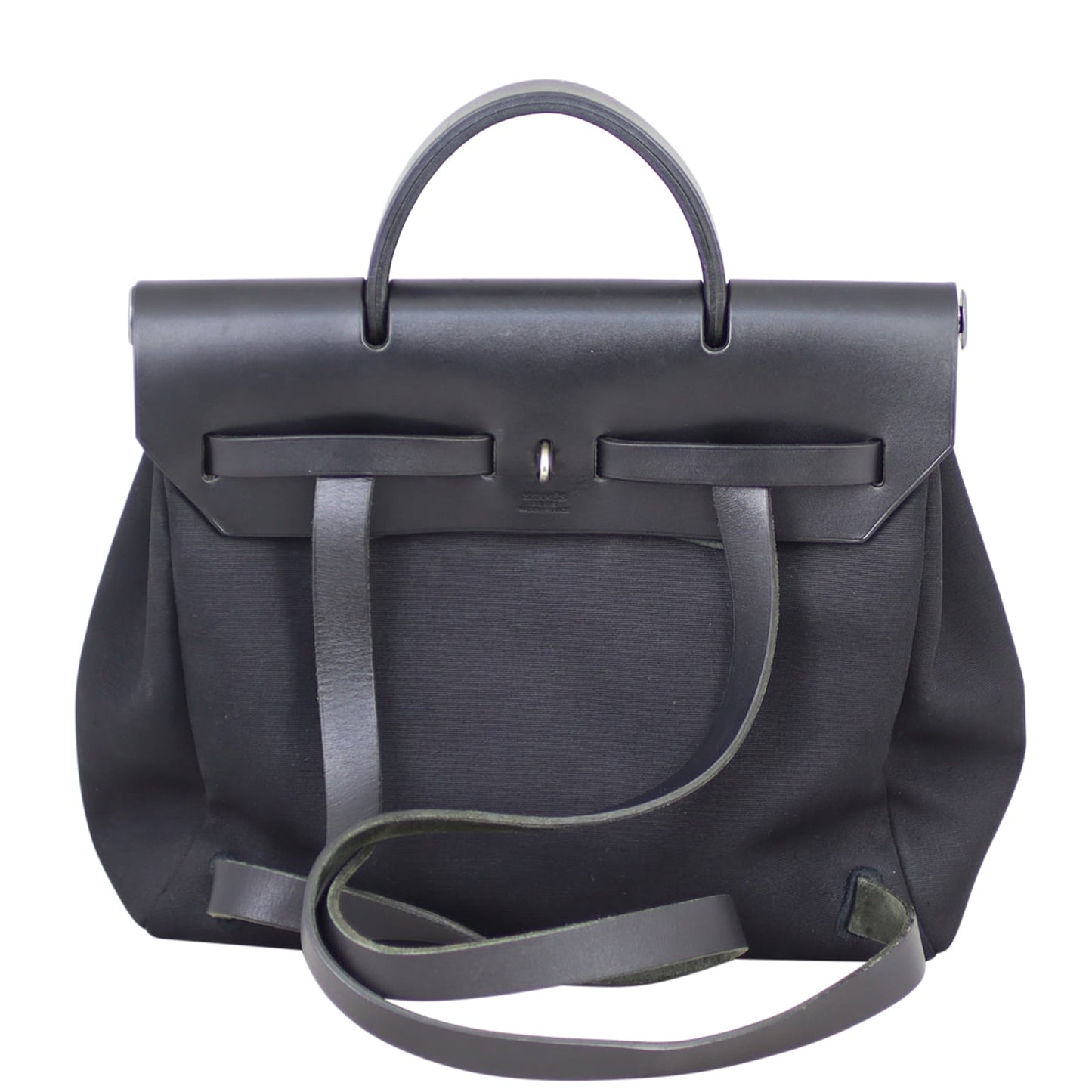 Hermes Toile Herbag Backpack Crossbody Bag