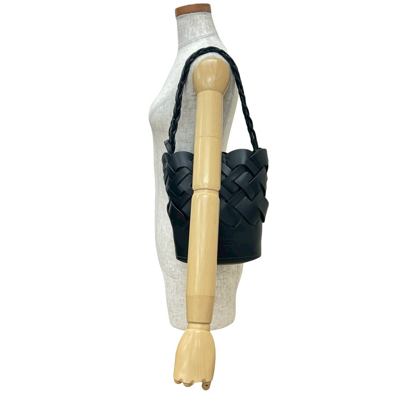 Prada 2Way Shoulder Bag Leather