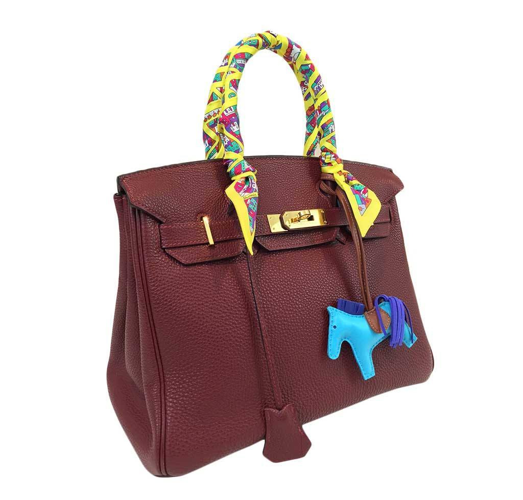 Hermes Birkin Rouge Bag Travel Bag