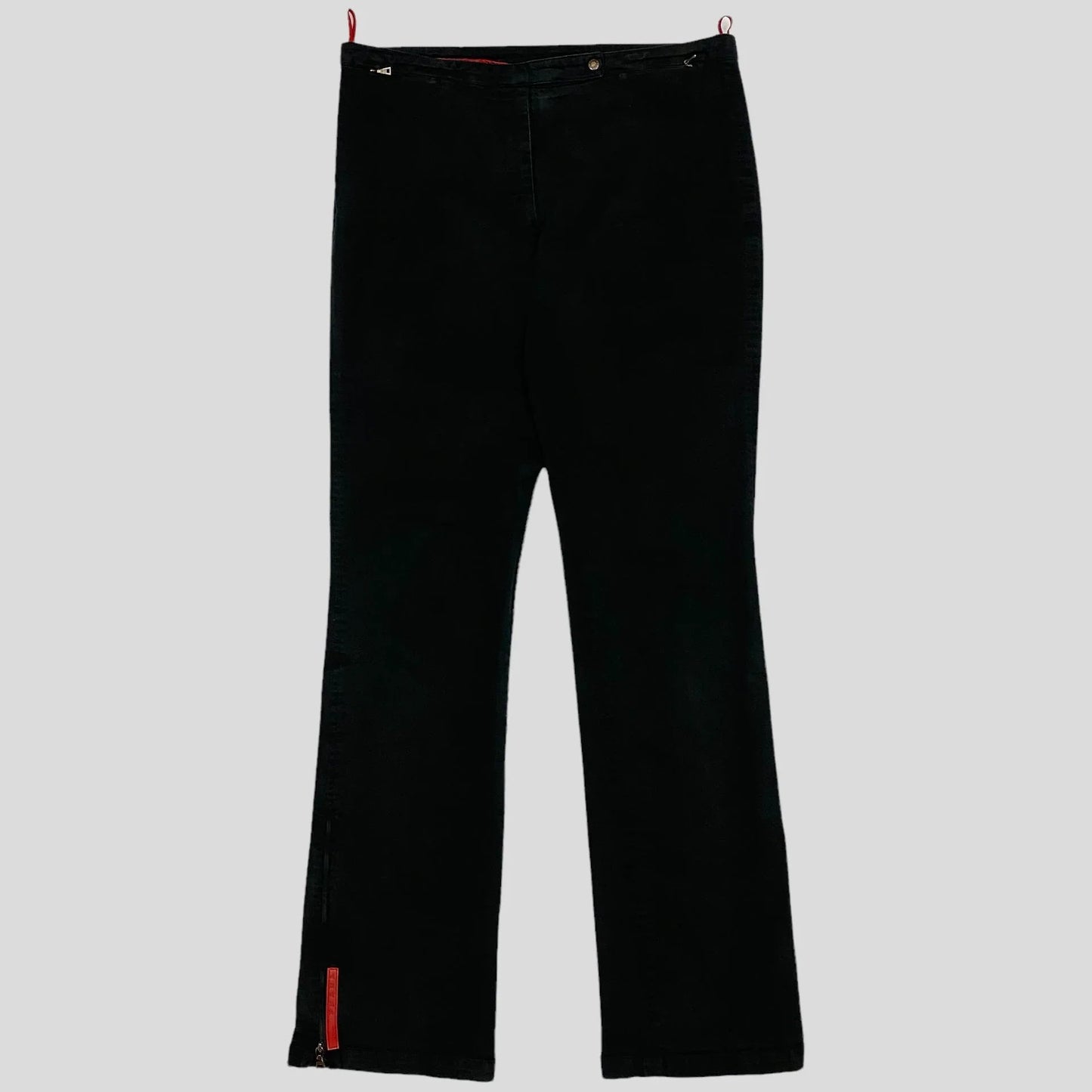 Prada Handbag Sport Womens Tab Flares - 32 Red