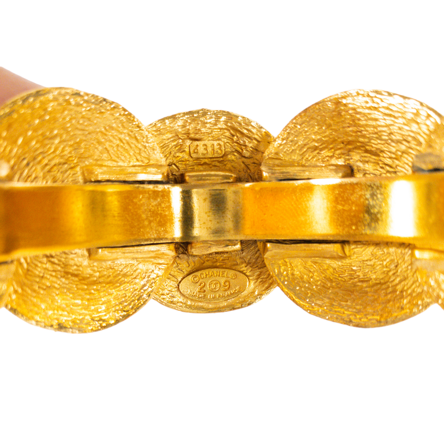 Chanel Round CC Medallion Cuff